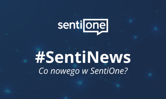 Co nowego w #SentiOne? Aktualizacje Asystenta AI, ulepszenia platformy i API
