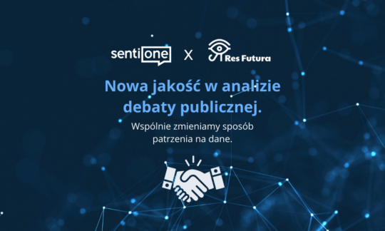 Res Futura i SentiOne łączą siły – nowa jakość w raportowaniu danych i analizie sentymentu