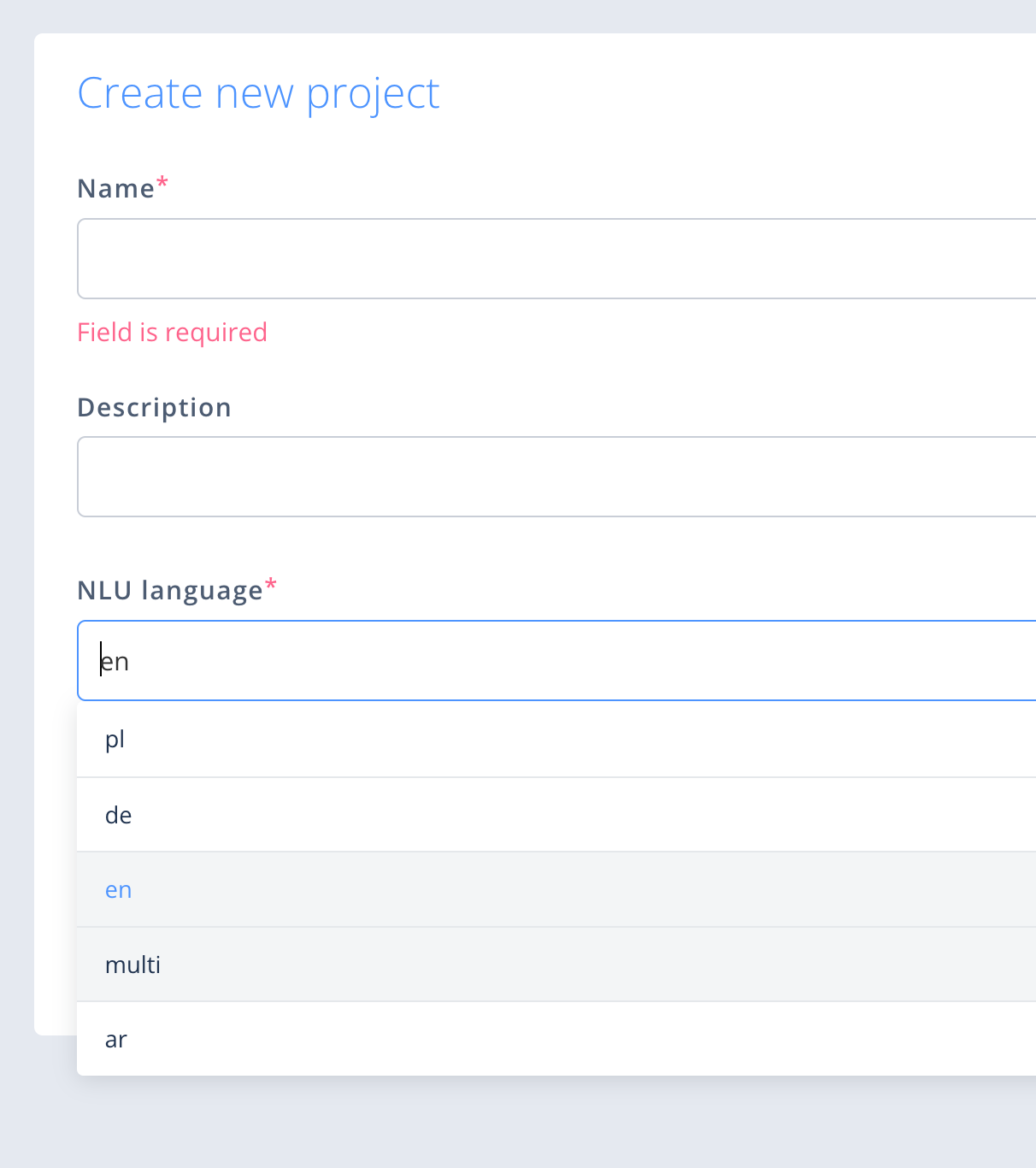 Multilingual feature on SentiOne Automate